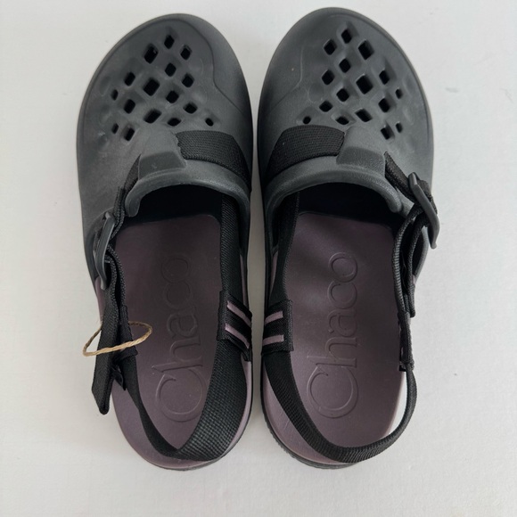 Chaco Chillos Women's Size 9 Black Adjustable Closed Toe Clogs Mules Shoes - Picture 3 of 9